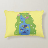 勇敢な女性のための地球の日 アクセントクッション (正面)