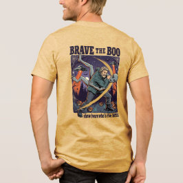 勇敢な宇宙人のハロウィーン トライブレンドＴシャツ