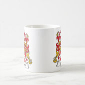 勇敢な家紋 コーヒーマグカップ (中央)