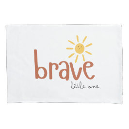 勇敢な小さなピローケースかわいい太陽 枕カバー