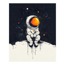 勇敢な小型宇宙飛行士