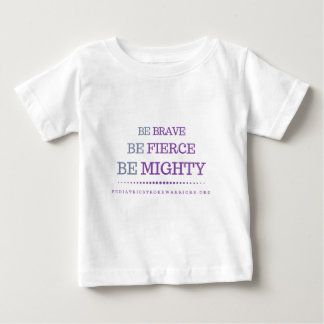 勇敢な幼児Tシャツがあって下さい ベビーTシャツ