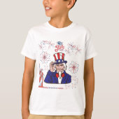 勇敢な心の祝祭 ホワイト Tシャツ (正面)