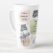 勇敢な心地よい カフェラテマグ (左アングル)