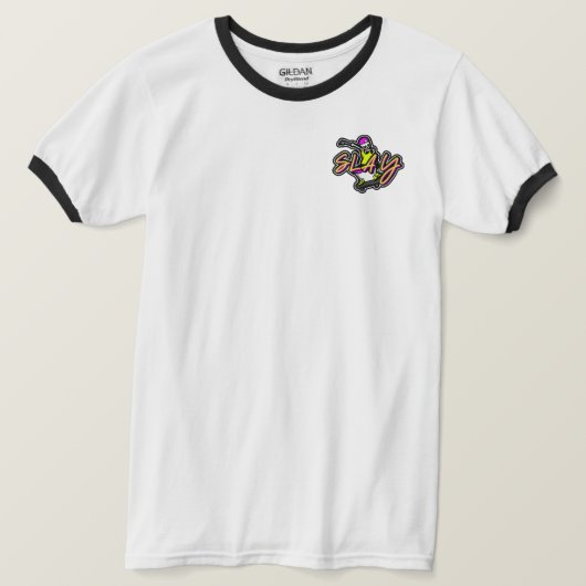 勇敢な心、自由な精神 Tシャツ (デザイン正面)