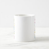 勇敢な愛の神のスーパーキッド キリスト教の信仰肯定 コーヒーマグカップ (中央)