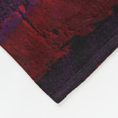 勇敢な感動的引用文ネオン効果文字 フリースブランケット (角)