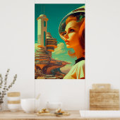 勇敢な新しい日 ポスター (キッチン)