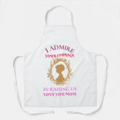 勇敢な母親 エプロン (正面)