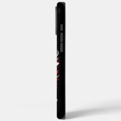 勇敢な消防士が立誇りを持ったつ Case-Mate iPhoneケース (裏面 / 左)