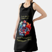 勇敢な消防士が輝く エプロン (インサイチュ)