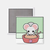 勇敢な猫ネズミ マグネット (正面/裏面)