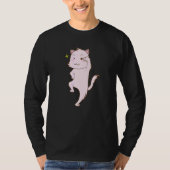 勇敢な猫 Tシャツ (正面)