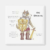 勇敢な磁石である マグネット (正面)