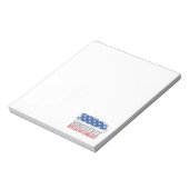 勇敢な米国国旗のために無料のホーム ノートパッド (回転)