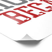 勇敢な米国国旗のために無料のホーム フォトプリント (角)