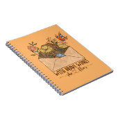 勇敢な翼で、彼女は飛ぶ ノートブック (右側)