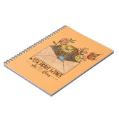 勇敢な翼で、彼女は飛ぶ ノートブック (左側)