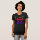 勇敢な翼を持つ女性用 Tシャツ (正面フル)
