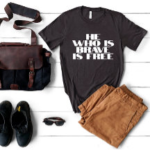 勇敢な者は自由な引用文