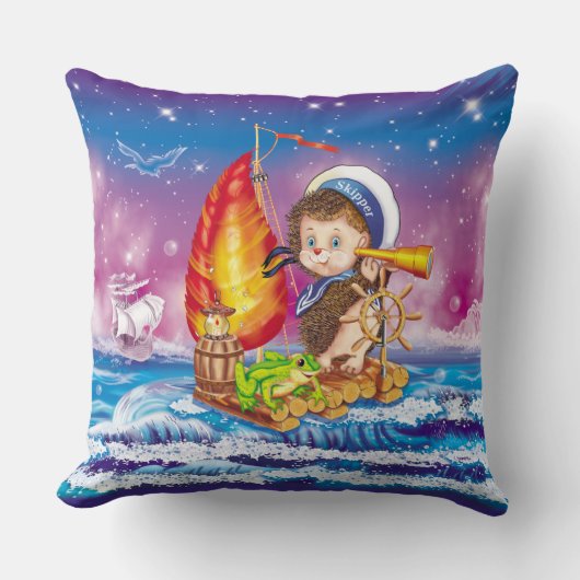 勇敢な船員 クッション (正面)
