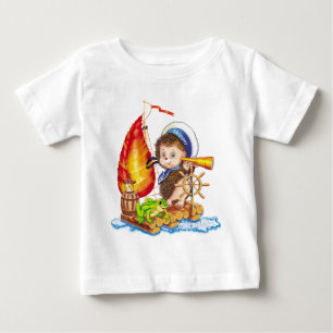 勇敢な船員 ベビーTシャツ