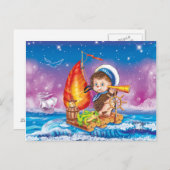 勇敢な船員 ポストカード (正面/裏面)