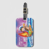 勇敢な船員 ラゲッジタグ (正面縦)