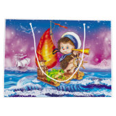 勇敢な船員 ラージペーパーバッグ (裏面)