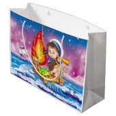 勇敢な船員 ラージペーパーバッグ (裏面アングル)