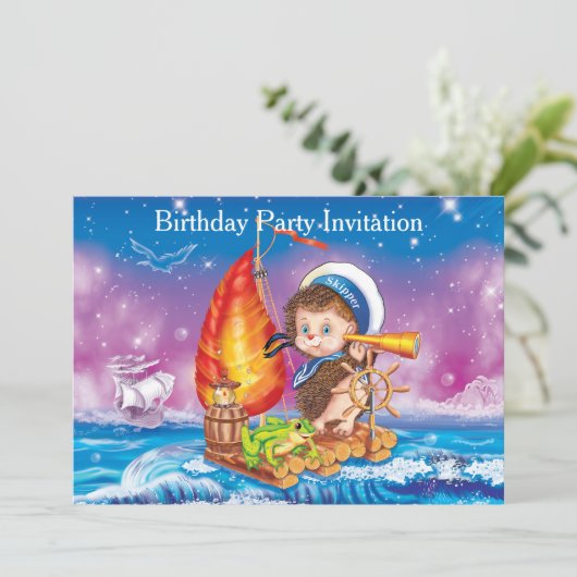 勇敢な船員 招待状 (スタンド正面)