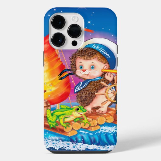 勇敢な船員 iPhoneケース (裏面)