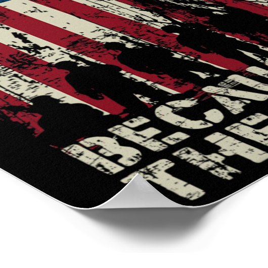 勇敢な苦悩のために自由の家が生まれた ポスター (角)