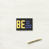 勇敢な親切で止められない ポストイット (デスク上)