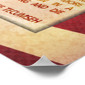 勇敢な詩の行為 ポスター (角)