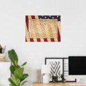 勇敢な詩の行為 ポスター (ホームオフィス)