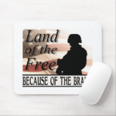 勇敢な軍隊のために自由のの土地 マウスパッド (マウス)