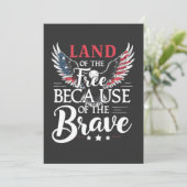 勇敢な退役軍人の国 サンキューカード (スタンド正面)