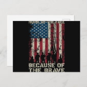 勇敢な退役軍人 シーズンポストカード (正面/裏面)