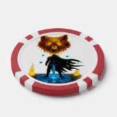 勇敢な騎士 戦闘準備完了 ポーカーチップ (シングル)