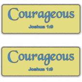 勇敢な シール (正面)