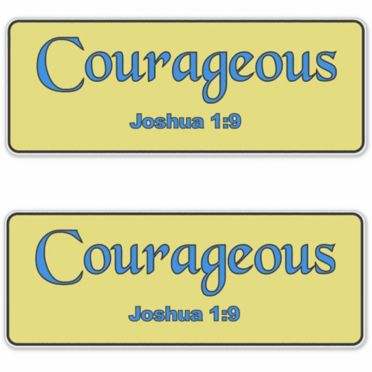 勇敢な シール (正面)