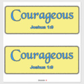 勇敢な シール (シート)