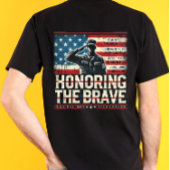 「勇敢なTシャツに敬意を表する」 Tシャツ