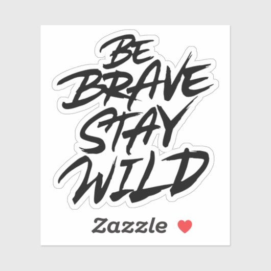 勇敢に暴れ続ける シール (シート)