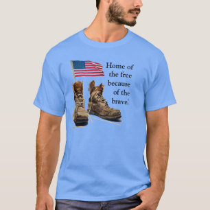 勇敢ののために自由のの家! Tシャツ