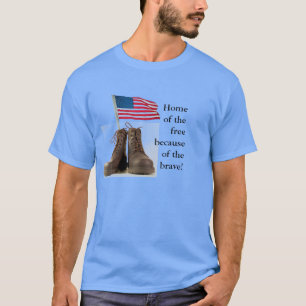 勇敢ののために自由のの家! Tシャツ