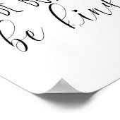 勇敢はっきりしたで、親切なオフィスすべて装飾 ポスター (角)