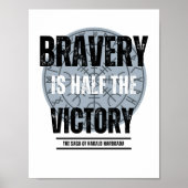 勇敢は勝利の半分 ポスター (正面)