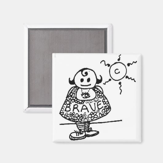 勇敢 マグネット (正面/裏面)